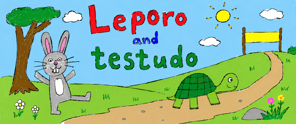 Cover image for Leporo and testudo (うさぎと亀)