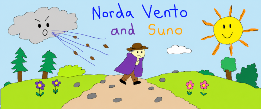 Cover image for Norda Vento and Suno (北風と太陽)