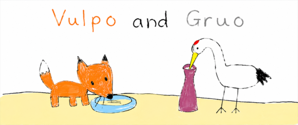 Cover image for Vulpo and Gruo (キツネと鶴)