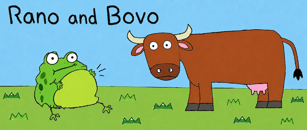 Cover image for 【15話】Rano and Bovo (カエルと牛)