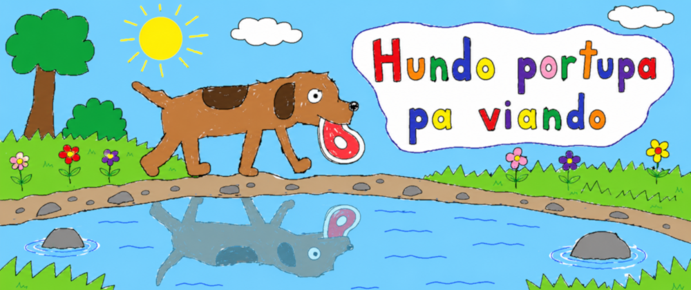 Cover image for Hundo portupa pa viando (肉を運ぶ犬)