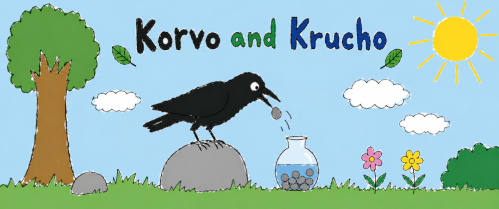 Cover image for Korvo and Krucho (カラスと水差し)