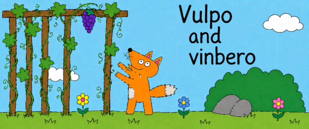 Cover image for Vulpo and vinbero (狐と葡萄)