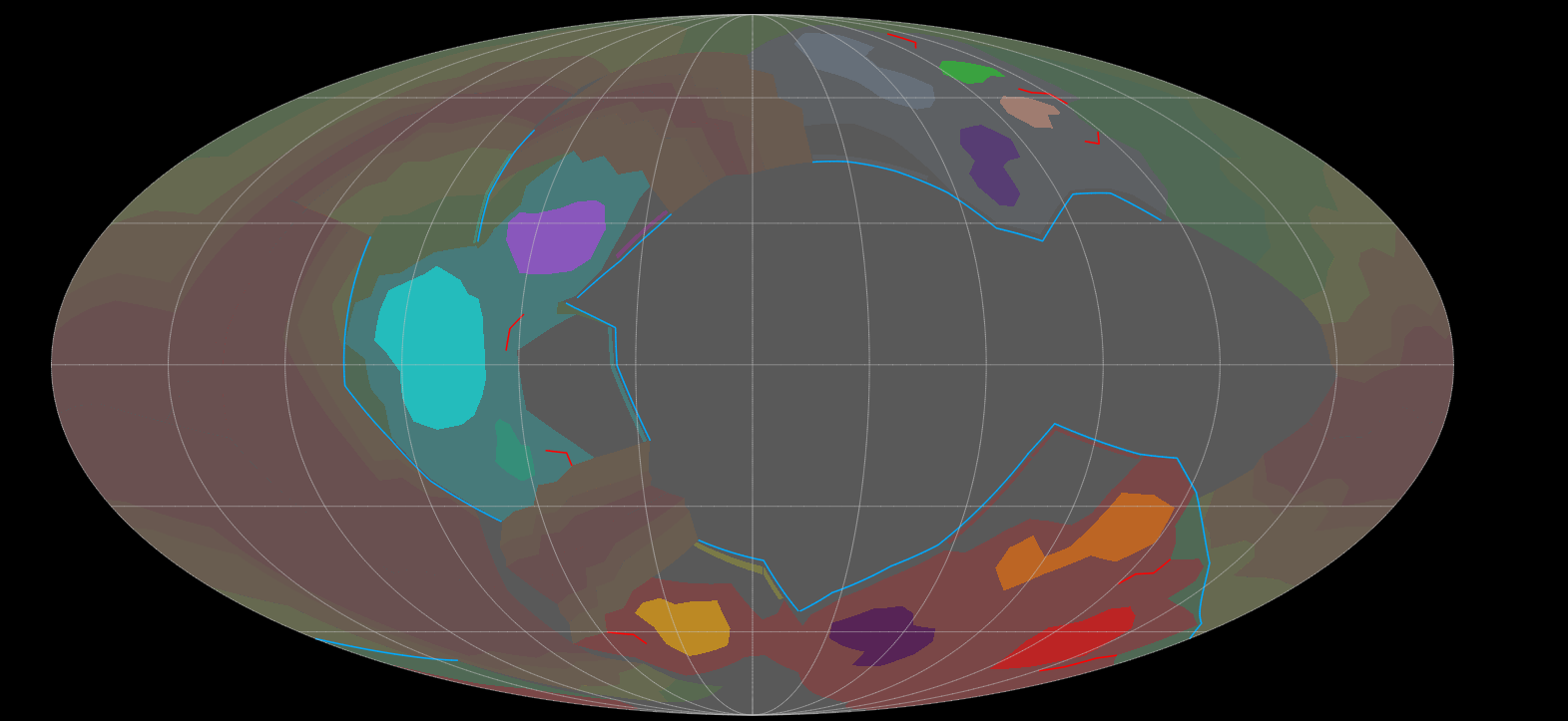 地殻のシミュレーション